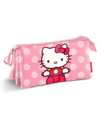 HELLO KITTY - Moto - Trousse Triple - vue de face