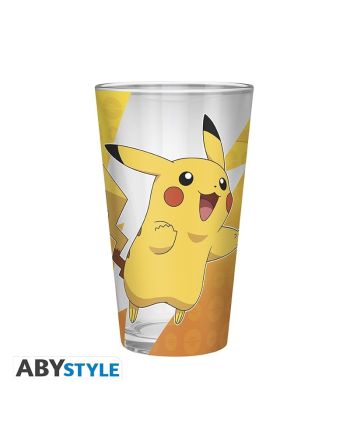 POKEMON - Pikachu "Effet Metal" - Verre XXL Premium 400ml - vue principale