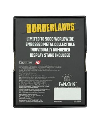 BORDERLANDS - Bandit Mask - Replique Edition Limitée - vue du packaging
