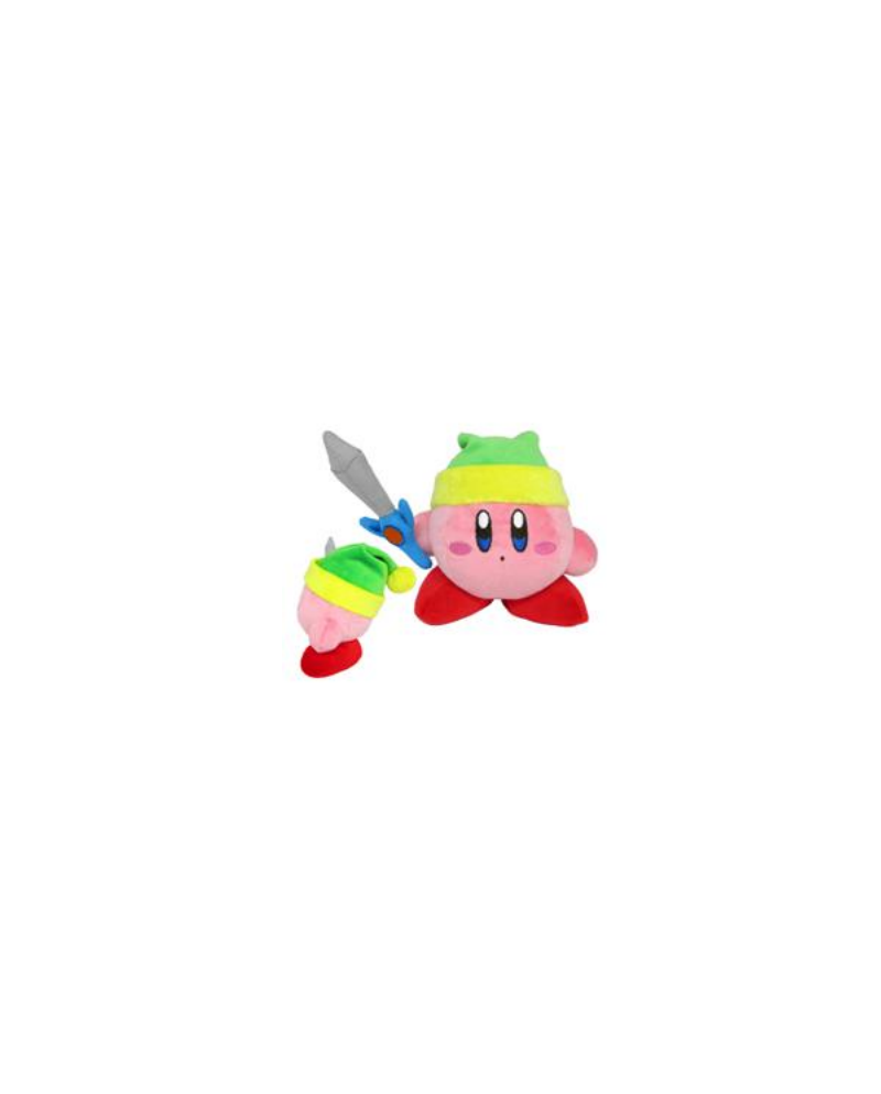 KIRBY - Kirby avec épée - Peluche 12cm - vue principale