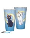 SAILOR MOON - Luna & Artemis - Verre XXL 400ml - vue de profil