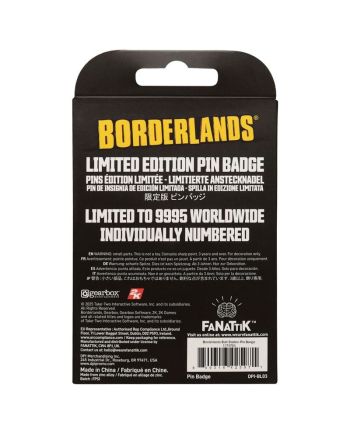 BORDERLANDS - Butt Stallion - Pin's Edition Limitée - vue de profil