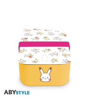 POKEMON - Type électrique - Boite bento - vue de dos