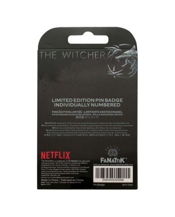 THE WITCHER - Symbol - Pin's Edition Limitée - vue de profil