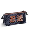 NARUTO & SASUKE - Trousse Triple - vue de face