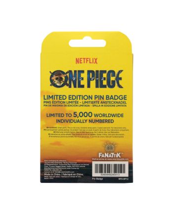 ONE PIECE NETFLIX - Marine - Pin's Edition Limitée - vue de dos