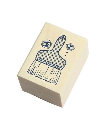 MON VOISIN TOTORO - Noiraudes & Pinceau - Tampons en bois 2x2.2x3cm - vue principale