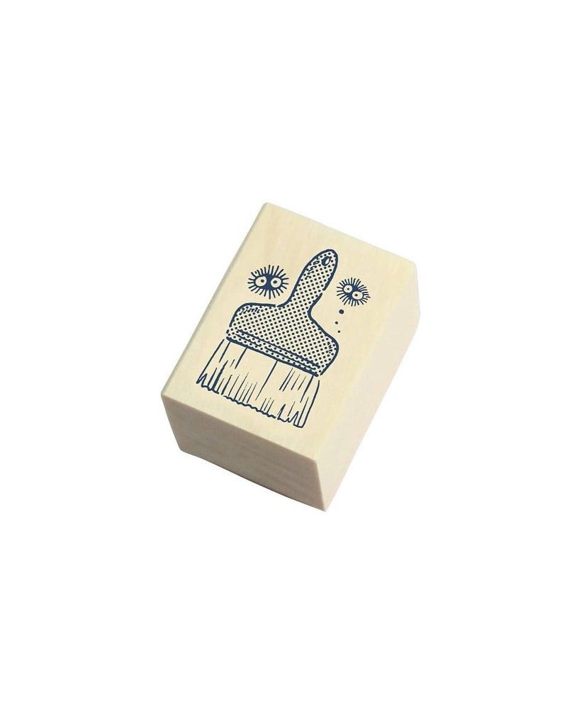 MON VOISIN TOTORO - Noiraudes & Pinceau - Tampons en bois 2x2.2x3cm - vue principale