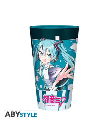 HATSUNE MIKU - Ville musicale - Verre XXL 400ml - vue principale