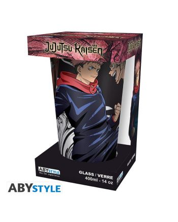 JUJUTSU KAISEN - Itadori vs Sukuna - Verre XXL 400ml - vue de profil