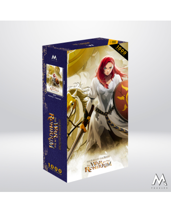 LA GUERRE DES ROHIRRIM - Poster + Puzzle 1000pcs - vue principale