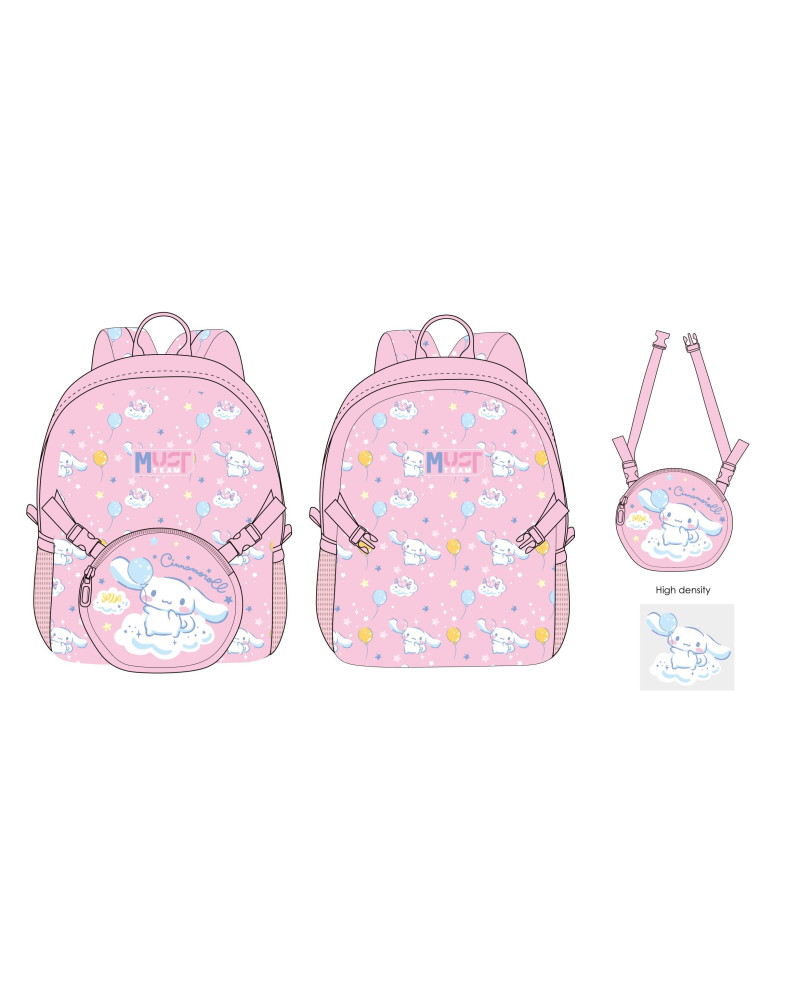 CINNAMOROLL - Must - Backpack + detachable shoulder bag