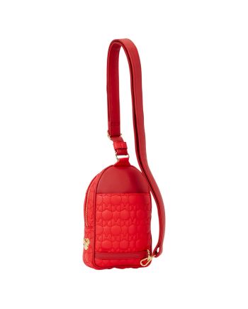 DISNEY - Minnie - Sac Sling Convertible LoungeFly - vue de dos