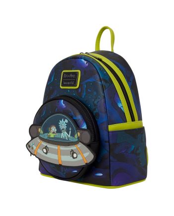 RICK & MORTY - Space Cruiser - Mini Sac à Dos Loungefly - vue de face