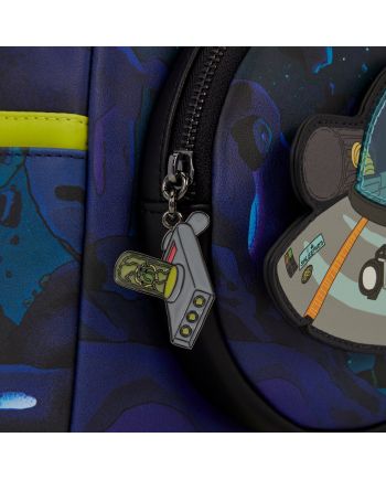 RICK & MORTY - Space Cruiser - Mini Sac à Dos Loungefly - vue de dos