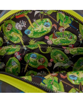 RICK & MORTY - Space Cruiser - Mini Sac à Dos Loungefly - vue de detail