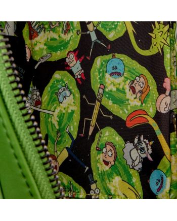 RICK & MORTY - Pickle Rick - Sling bag bandoulière LoungeFly - vue de dos