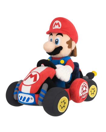 MARIO KART WORLD - Mario - Peluche 23cm - vue principale