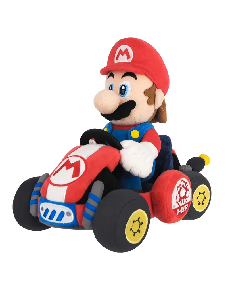 MARIO KART WORLD - Mario - Peluche 23cm - vue principale