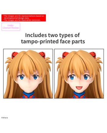 EVANGELION - 30MP Asuna Shikinami Langley (Plugsuit) - Model Kit - vue de profil