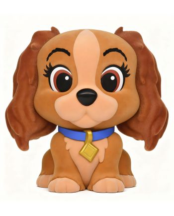 DISNEY DOGS - Lady - Tirelire Flocked - vue principale
