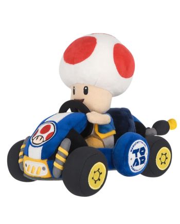 MARIO KART WORLD - Toad - Peluche 22cm - vue principale