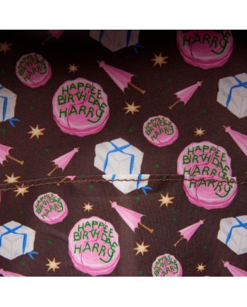 HARRY POTTER - Gateau d'anniversaire - Sac bandoulière Loungefly - vue de dos