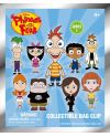 PHINEAS & FERB - Series 1 - 3D Foam Bag Clip (Display 24 Pcs) - vue de profil