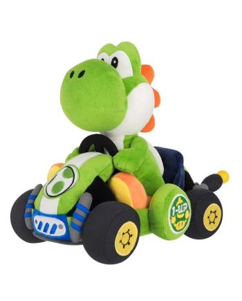 MARIO KART WORLD - Yoshi - Peluche 27cm - vue principale