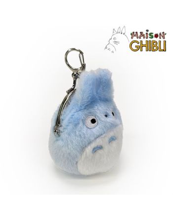 MON VOISIN TOTORO - Totoro bleu - Mini Porte-monnaie Fuwafuwa - vue de face
