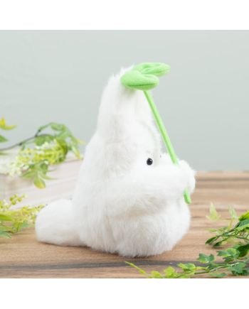 MON VOISIN TOTORO - Totoro Blanc - Peluche Dondoko 18cm - vue de face