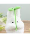 MON VOISIN TOTORO - Totoro Blanc - Peluche Dondoko 18cm - vue de profil