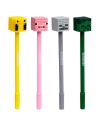 MINECRAFT - Animaux - Stylo à Gel Effaçable (Display de 24pcs) - vue de face