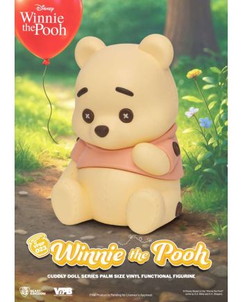 DISNEY - Winnie L'Ourson - Tirelire Cuddly Doll 12cm - vue de face