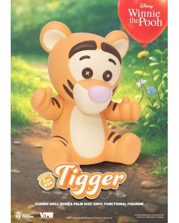 DISNEY - Tigrou - Tirelire Cuddly Doll 12cm - vue de profil