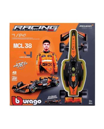 FORMULA 1 - F1 Mclaren Mcl38 Lando Norris - Model Kit 1/24 - vue de dos