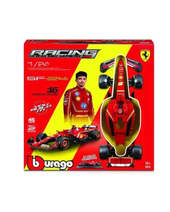 FORMULA 1 - F1 Ferrari Sf-24 - N.16 Charles Leclerc - Model Kit 1/24 - vue de dos
