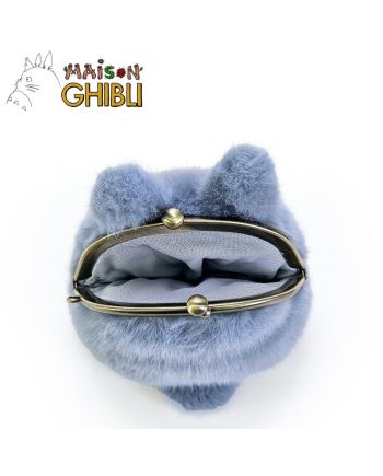 MON VOISIN TOTORO - Totoro bleu - Porte-monnaie Fuwafuwa 13.5cm - vue de dos