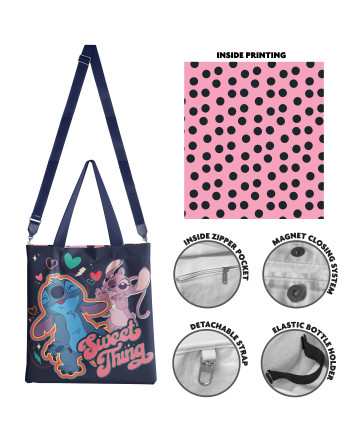 STITCH & ANGEL - Sweet - Limited Edition Premium Tote Bag 40x36cm