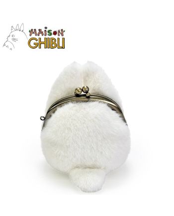 MON VOISIN TOTORO - Totoro Blanc - Porte-monnaie Fuwafuwa 15cm - vue de dos