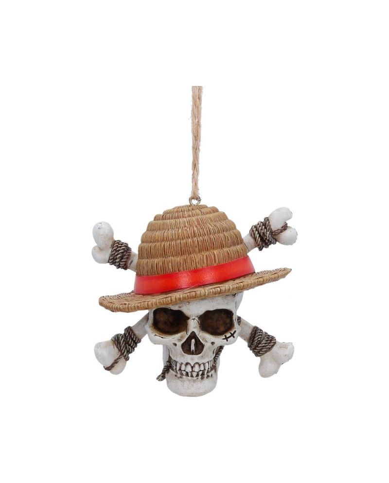 ONE PIECE - Luffy Jolly Roger - Déco à suspendre 7cm - vue principale