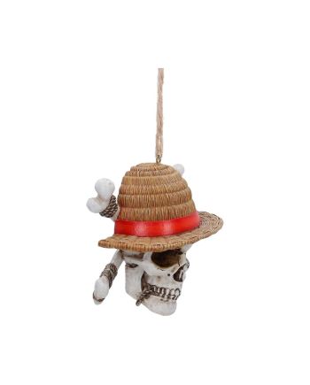 ONE PIECE - Luffy Jolly Roger - Déco à suspendre 7cm - vue de dos