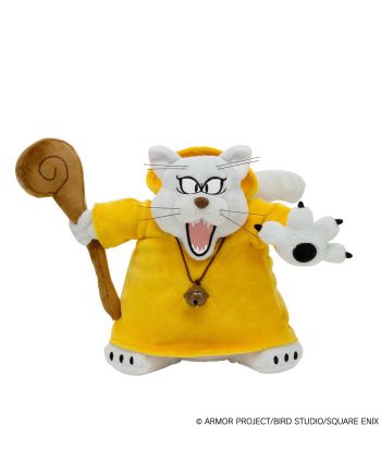 DRAGON QUEST - Miaougicien - Peluche 21cm - vue principale