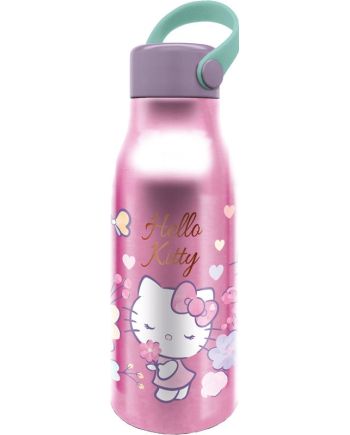 HELLO KITTY - Bouteille en Aluminium avec Anse - 760ml - vue principale