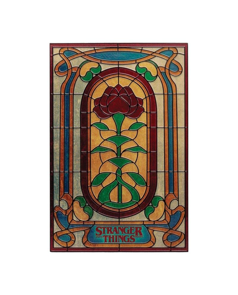 STRANGER THINGS - Creel House Stained Glass - Plaqué Resine - vue principale
