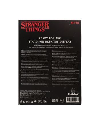 STRANGER THINGS - Creel House Stained Glass - Plaqué Resine - vue du packaging
