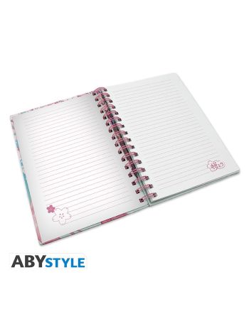 HATSUNE MIKU - Fleurs de Cerisier - Cahier A5 Spiral - vue de profil