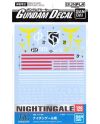 GUNDAM - Gundam Decal 129 HG 1/144 Nightingale - Model Kit - vue principale