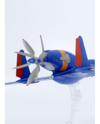 ROYAL SPACE FORCE - Fighter Schira-DOW (Two sweater) - Model Kit 21cm - vue de detail