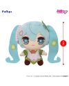 HATSUNE MIKU KYURUMARU - Clover - Big Plush Toy 26cm - vue de dos